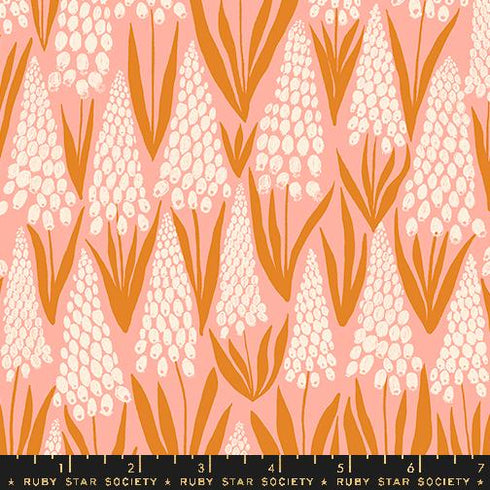 Endpaper Muscari Florals in Bashful - Ruby Star Society Sold by the Half Yard